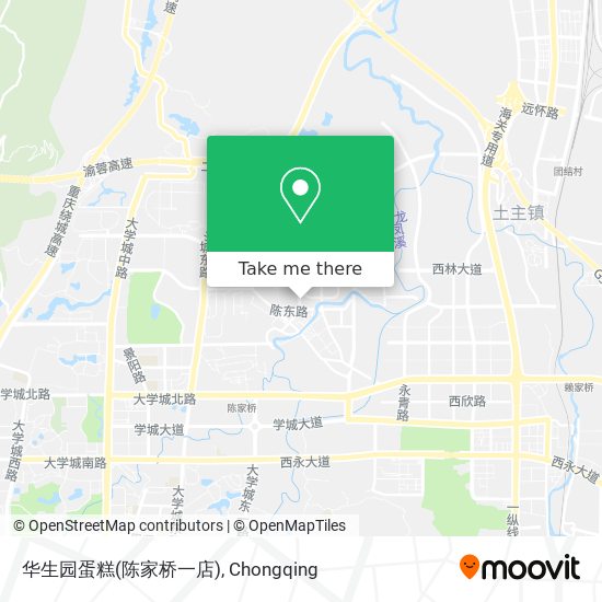 华生园蛋糕(陈家桥一店) map
