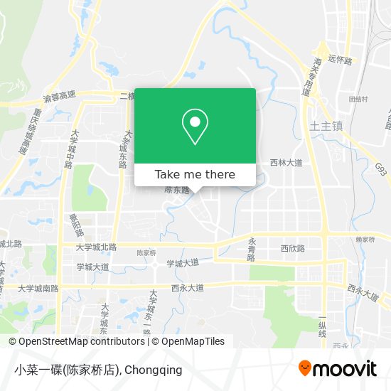 小菜一碟(陈家桥店) map