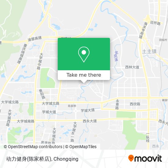 动力健身(陈家桥店) map