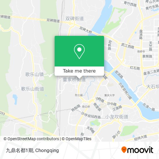 九鼎名都1期 map