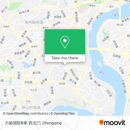 力扬国际B座-西北门 map
