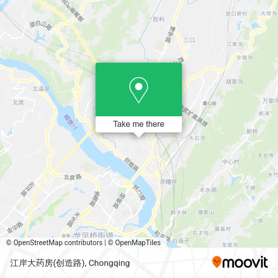 江岸大药房(创造路) map