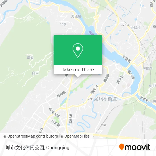 城市文化休闲公园 map