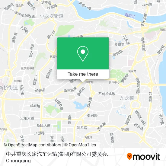 中共重庆长途汽车运输(集团)有限公司委员会 map