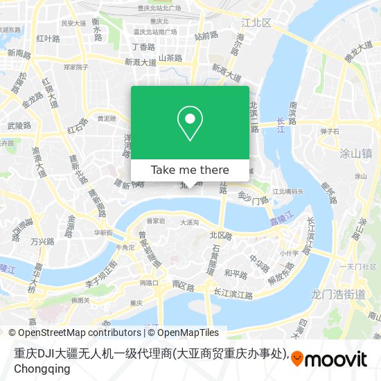 重庆DJI大疆无人机一级代理商(大亚商贸重庆办事处) map