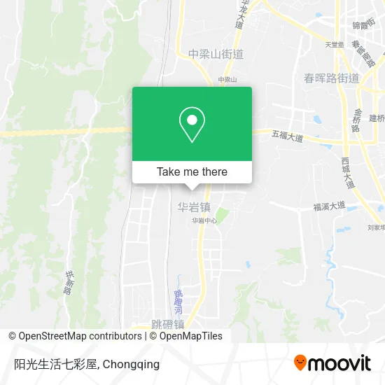 阳光生活七彩屋 map