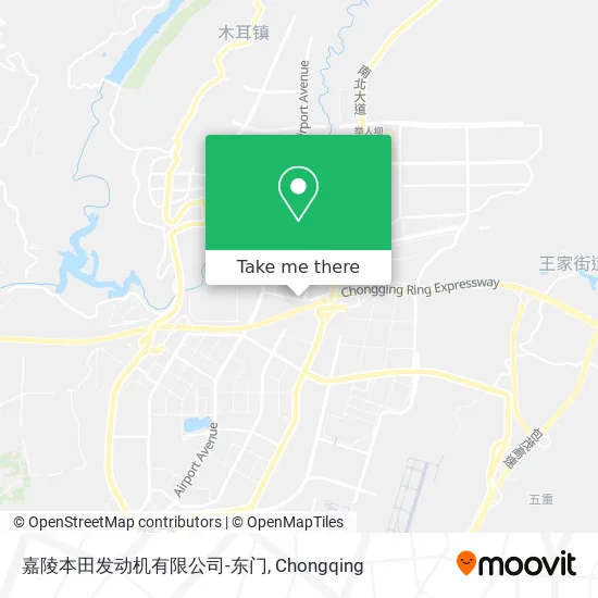 嘉陵本田发动机有限公司-东门 map