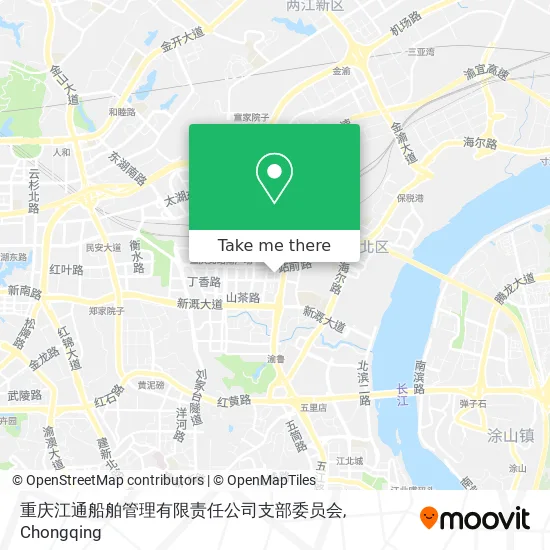 重庆江通船舶管理有限责任公司支部委员会 map