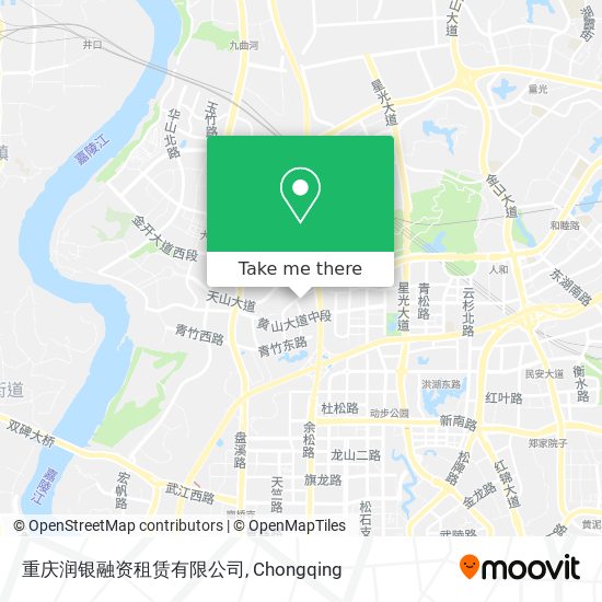 重庆润银融资租赁有限公司 map