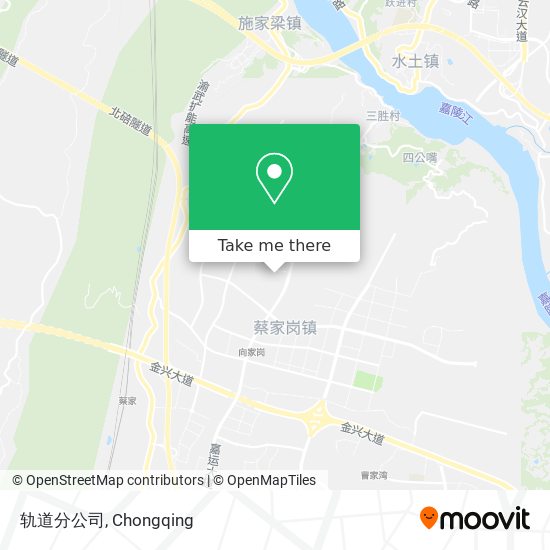 轨道分公司 map