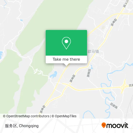 服务区 map