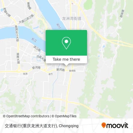 交通银行(重庆龙洲大道支行) map
