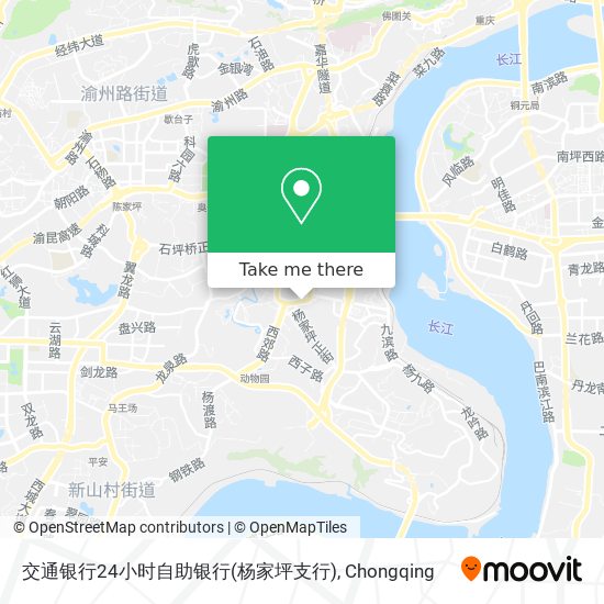 交通银行24小时自助银行(杨家坪支行) map