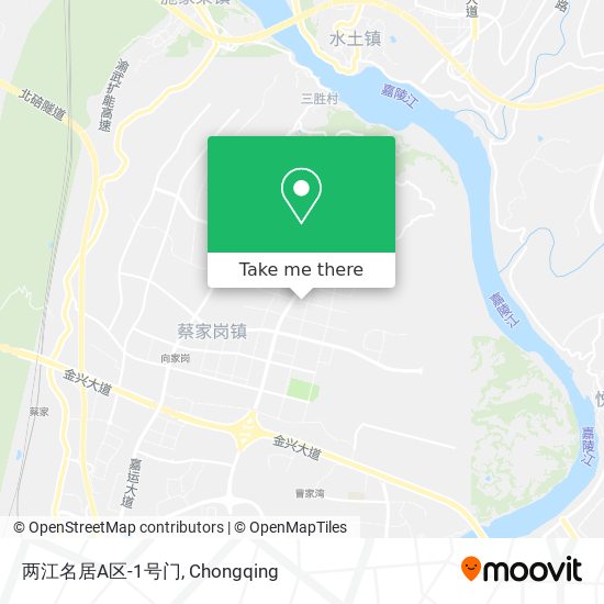 两江名居A区-1号门 map