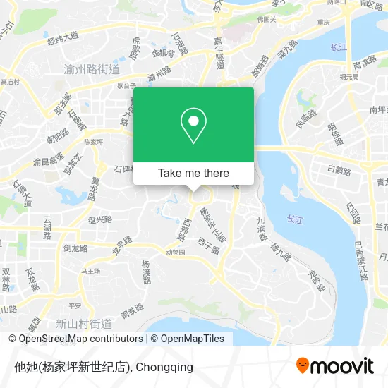 他她(杨家坪新世纪店) map
