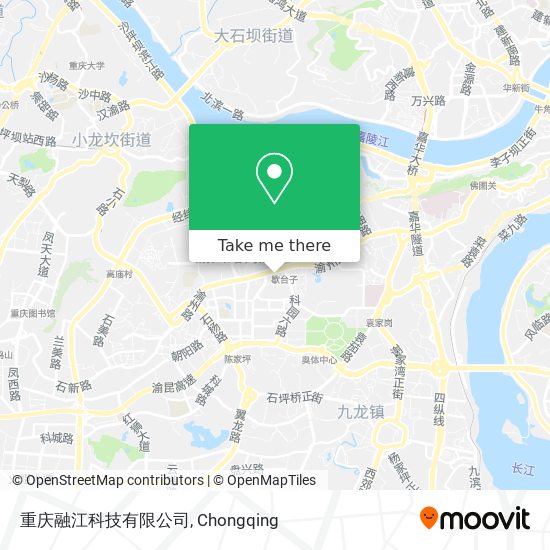 重庆融江科技有限公司 map