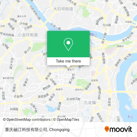 重庆融江科技有限公司 map