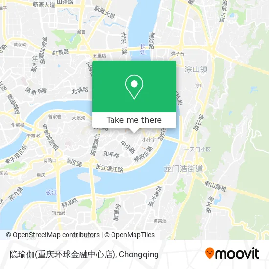 隐瑜伽(重庆环球金融中心店) map