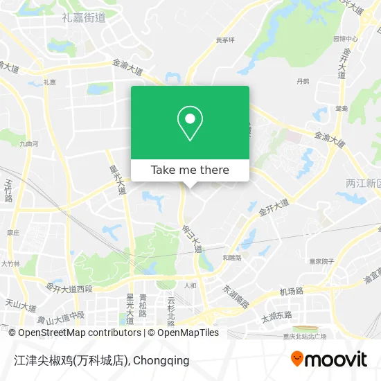 江津尖椒鸡(万科城店) map