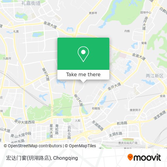 宏达门窗(玥湖路店) map