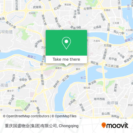 重庆国盛物业(集团)有限公司 map