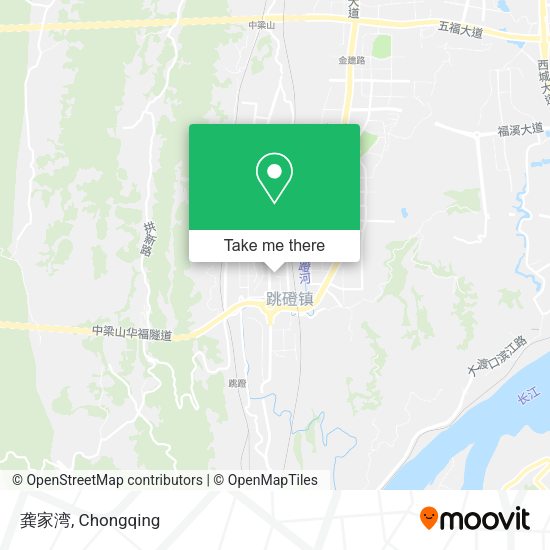 龚家湾 map