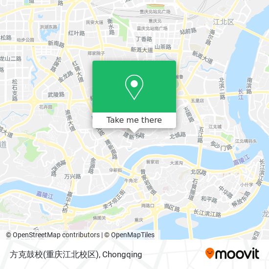 方克鼓校(重庆江北校区) map