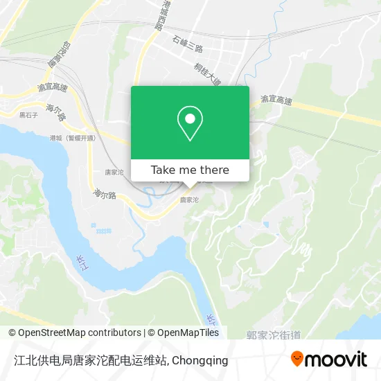 江北供电局唐家沱配电运维站 map