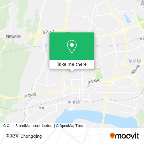 唐家湾 map