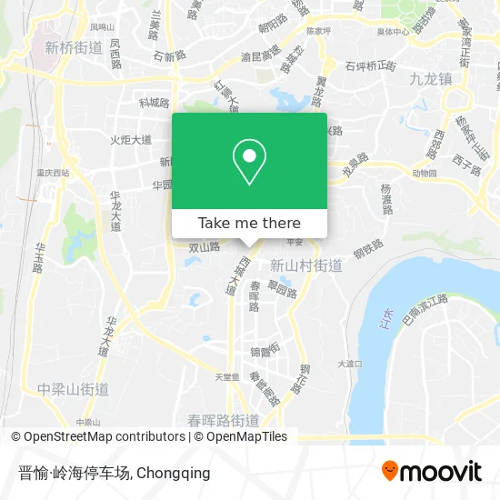 晋愉·岭海停车场 map