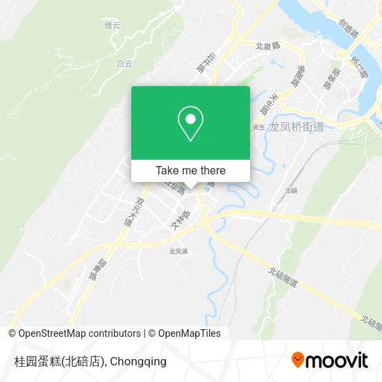 桂园蛋糕(北碚店) map