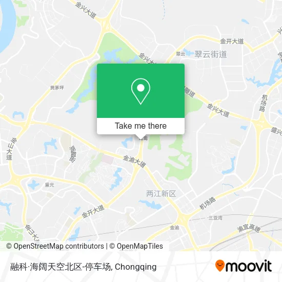 融科·海阔天空北区-停车场 map