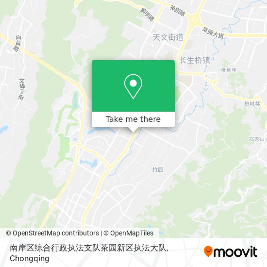 南岸区综合行政执法支队茶园新区执法大队 map