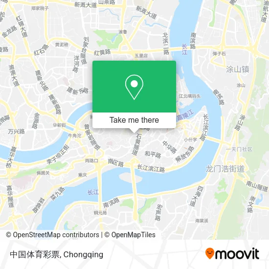 中国体育彩票 map