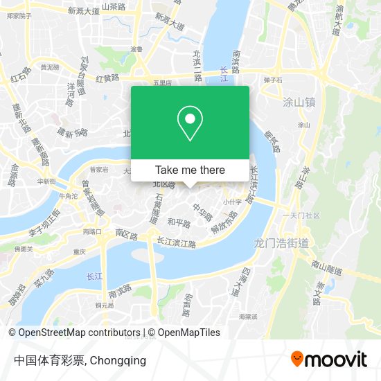 中国体育彩票 map