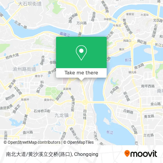 南北大道/黄沙溪立交桥(路口) map