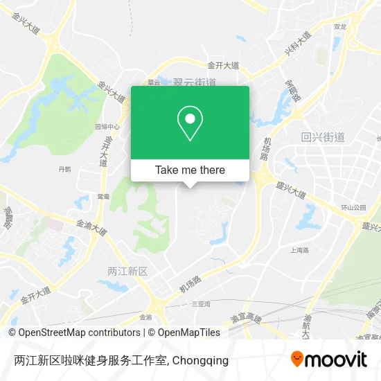 两江新区啦咪健身服务工作室 map