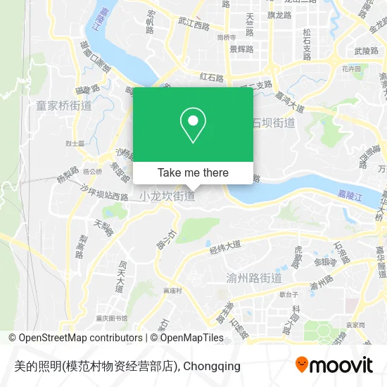 美的照明(模范村物资经营部店) map