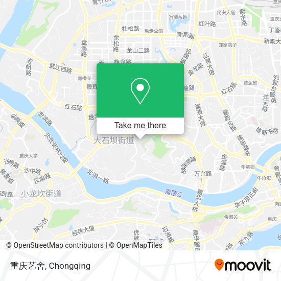 重庆艺舍 map