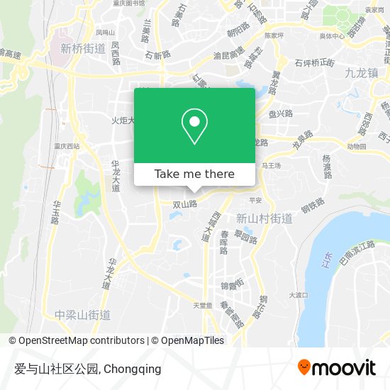 爱与山社区公园 map