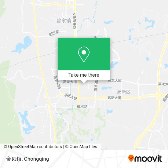 金凤镇 map