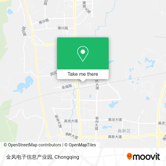 金凤电子信息产业园 map