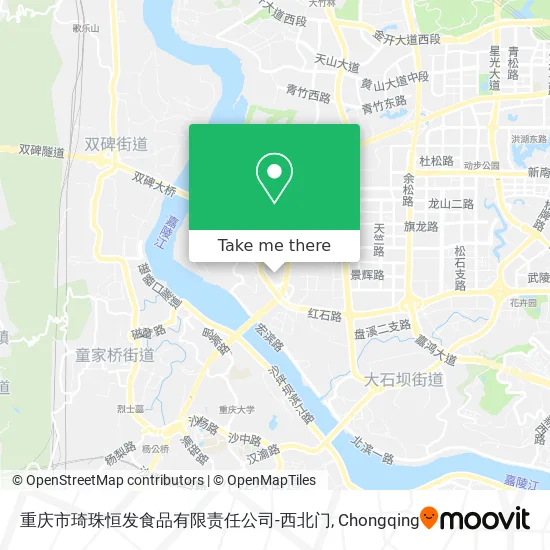 重庆市琦珠恒发食品有限责任公司-西北门 map