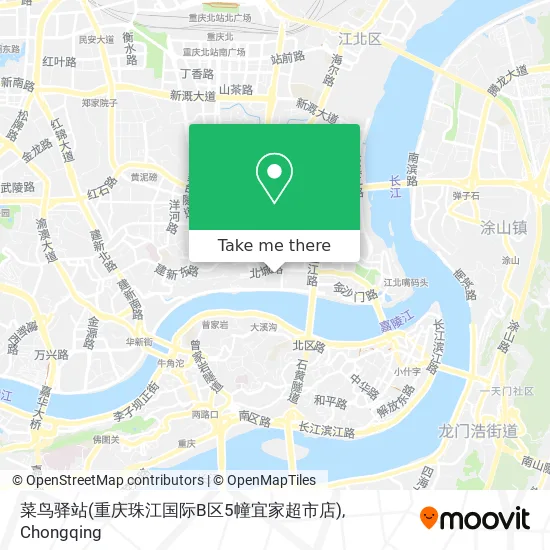 菜鸟驿站(重庆珠江国际B区5幢宜家超市店) map