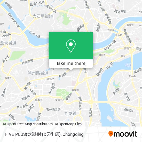 FIVE PLUS(龙湖·时代天街店) map