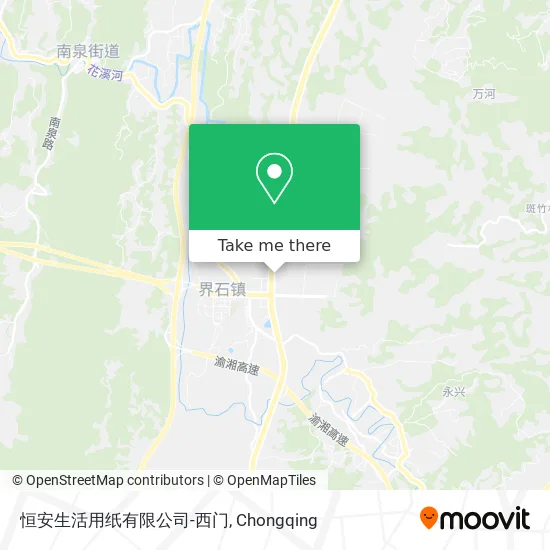 恒安生活用纸有限公司-西门 map