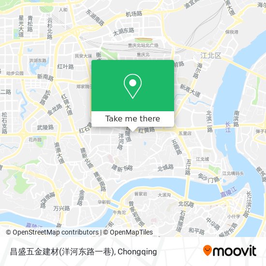 昌盛五金建材(洋河东路一巷) map