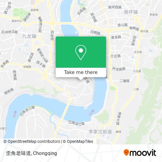 歪角老味道 map
