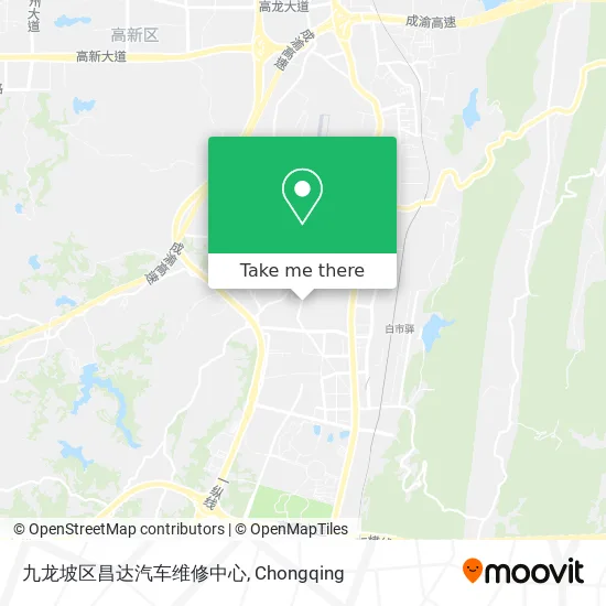 九龙坡区昌达汽车维修中心 map