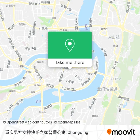重庆男神女神快乐之家普通公寓 map